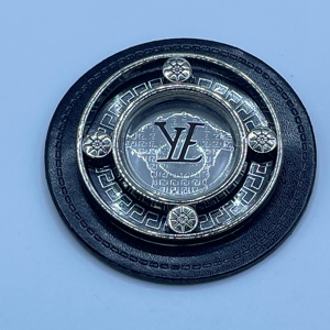 Étiquette métallique personnalisée pour vêtements, impression par transfert thermique, pour t-shirts, avec <span class=keywords><strong>logo</strong></span>, taille et marque, pour vêtements de créateur - Product Image 2