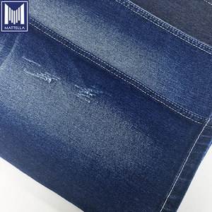 K9820 extensible rouleaux de sergé cassé denim tissu stock lot de l'inde - Product Image 5