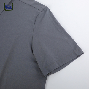 Manga corta de cuello vuelto rápido de secado de lujo para hombre para Polo Logotipo personalizado Impreso Formal Golf Diseño abotonado Tejido <span class=keywords><strong>Fab</strong></span> - Product Image 5
