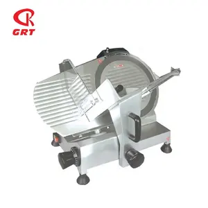 GRT-MS220 Aluminum anodized 220MM Semi-automatic frozen meat slicer meat cutter