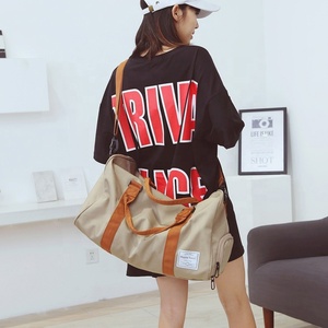 Sac de sport unisexe tendance, nouveau modèle, avec fermeture éclair, sac de voyage décontracté, design monobloc avec logo pour homme - Product Image 5