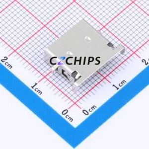UB22F1-B011-HLRG23P-P <b>USB</b> Connector Through hole Component (THT) Connector <b>USB</b> <b>2.0</b> Sink Board - Product Image 2