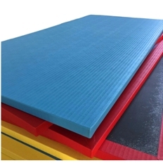Tapis d'entraînement de judo imperméables de 4 cm d'épaisseur avec revêtement en cuir PVC et antidérapants, tapis de judo professionnels certifiés <span class=keywords><strong>JIF</strong></span>, tapis de sport - Product Image 4