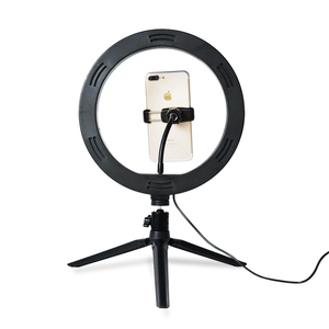 Table Top Dimmable 10 pouces <span class=keywords><strong>LED</strong></span> Ring Light pour la diffusion en direct - Product Image 5