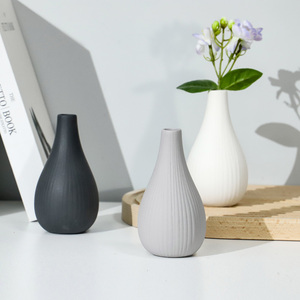 YBH moderne Simple <span class=keywords><strong>Mini</strong></span> Vase en céramique nordique maison décorative élégante fleur <span class=keywords><strong>Ware</strong></span> Design créatif <span class=keywords><strong>Mini</strong></span> Vase de Table - Product Image 6