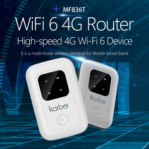 Routeur Wi-Fi portable <span class=keywords><strong>4G</strong></span> LTE Karbor MF836T Mini avec emplacement pour carte SIM, routeur Wi-Fi 6 2,4 GHz avec carte SIM, pour l'extérieur - Product Image 2