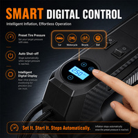 2026 New 150PSI Portable Wireless Metal Car Motorcycle Tire Inflator Digital Cordless Air Compressor Handheld Tyre Pump for Bike