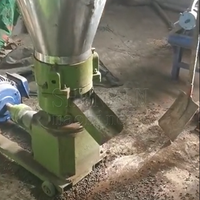 Vache/Mouton/Poulet Alimentation lapin fumier bio-engrais recyclage granulateur machine