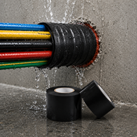 Reboil RB-FA-T 3-in-1 Flammhemmendes Wasserdichtes Elektrisches Isolierband Selbstverschweißendes Silikonband 5m Außen-Stromkabel