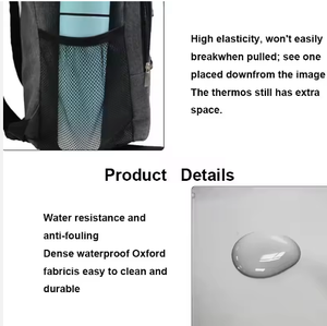 Outdoor Activities Use Leak-proof Oxford Insulated with Zipper Closure 25L 7-Inch <b>Cooler</b> <b>Backpack</b> - Product Image 3