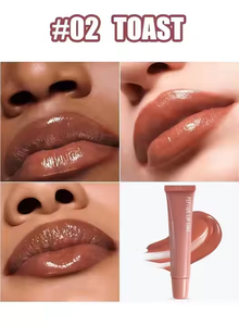 Miễn phí Mẫu OEM tùy chỉnh logo nhãn hiệu riêng giữ ẩm Lip Plumping Son bóng mỹ phẩm không dính lâu dài Shining Lip Gloss - Product Image 5