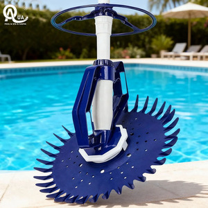 Brosse de nettoyage de piscine en acier inoxydable Water Crown, ensemble complet, outil efficace pour le nettoyage des spas et des piscines, accessoires pour piscines - Product Image 2