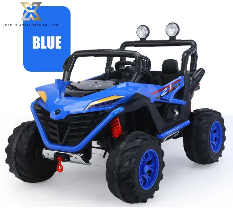 Cool guy New SUV 2022 polupar tractor model for children toy boy toy four wheel durable battery electric car