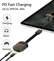 2 in 1 Typ C bis 3,5mm Kopfhörer und USB C Lade buchse Audio Adapter