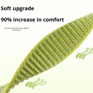 Venta al por mayor personalizado <span class=keywords><strong>Xiaomi</strong></span> Band 8/9/10 Compatible de lujo transpirable tejido de nailon Velcro correa de reloj con patrón de montaña salvaje - Product Image 3