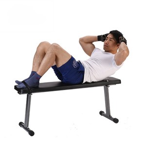 Banc de musculation moderne pliable en acier, bois, cuir, mousse et plastique, réglable, pour usage domestique en salle de sport, unisexe - Product Image 3