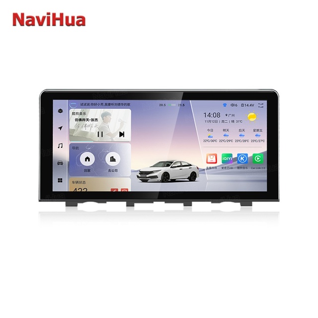 10.33 Inch Touch Screen Android Car Radio for Honda Civic 2016 2021 Multimedia Auto Head Unit Monitor Carplay Navigation Upgrade
