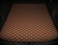 Tapis de coffre arrière sur mesure, entièrement enveloppant, inodore, imperméable, anti-taches, pour compartiment à bagages automobile