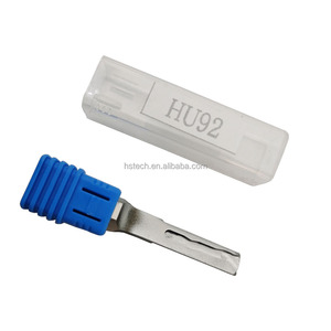 Xe HU92 Lực Mạnh Kéo Thép Không Gỉ Khóa An Toàn Nhanh Chóng Twist Blade Bump Key Lỗ Cửa Công Cụ Thợ Khóa Kit Khóa Mở - Product Image 1