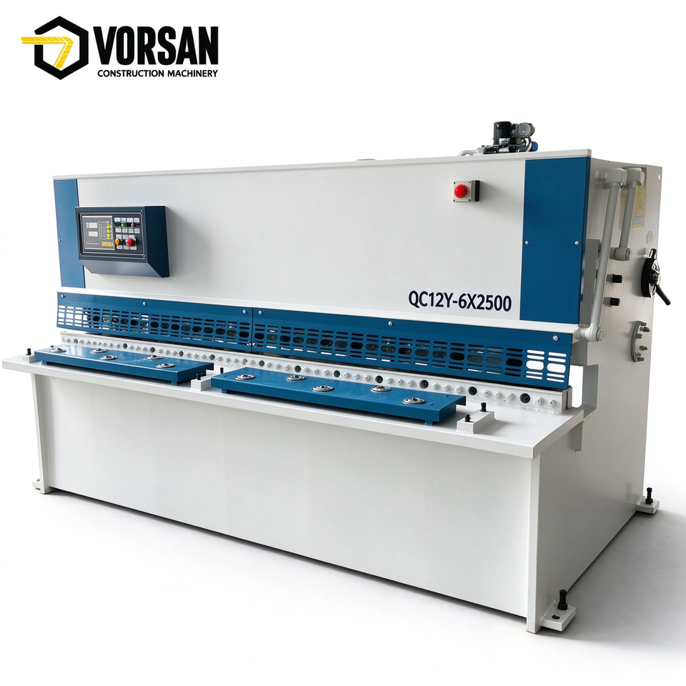 Heavy Duty Hydraulic Swing Beam Shear Machine Sheet Metal Shearing ...
