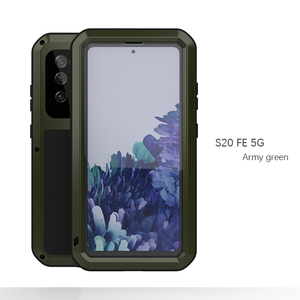 กรอบอลูมิเนียม360องศาที่สามารถถอดออกได้พร้อมกระจกนิรภัยสำหรับ <span class=keywords><strong>Samsung</strong></span> S20 FE - Product Image 2