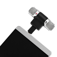 Mini microphone jack 3.5MM pour téléphone portable pour interviews en studio et smartphones
