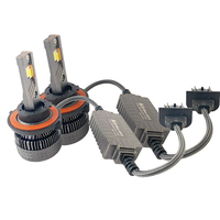 Nouveauté 2023 : Phare LED de voiture haute puissance H4/H1/H3/H7-H13 9005-9008, 120W 20000lm, étanche IP67, ajustement universel