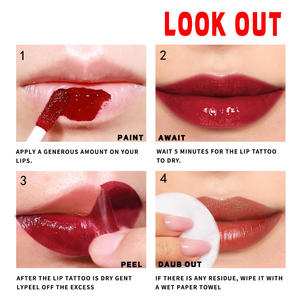 Lápiz Labial Mate Popular Desprendible con Larga Duración, Resistente al Agua y Antiadherente, Brillo Labial Desprendible al por Mayor - Product Image 4