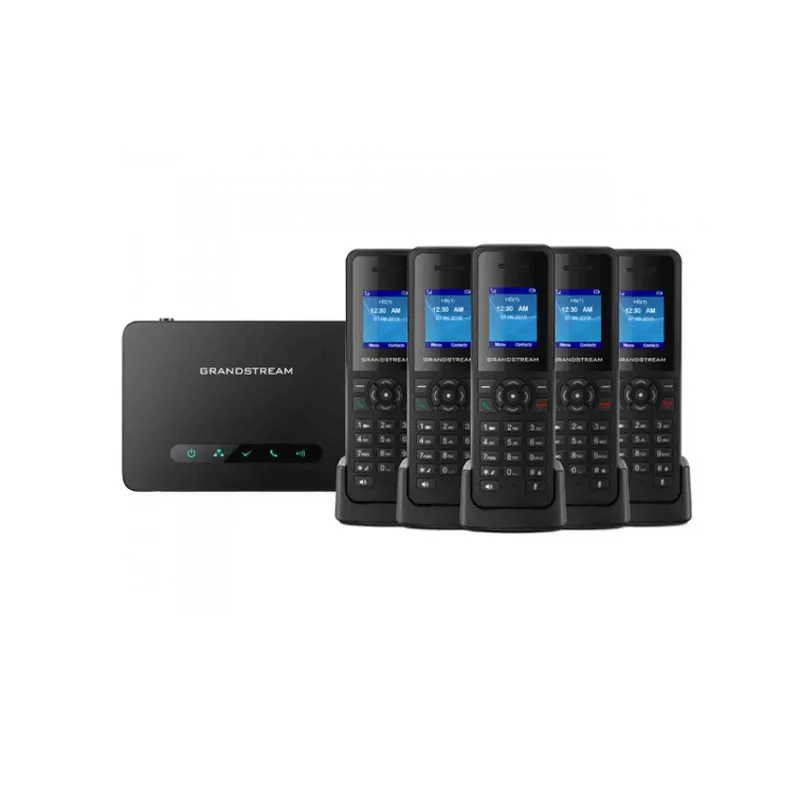 Portatile DECT wireless VoIP SIP Phone, Grandstream Cordless Telefono IP di Base-DP750