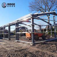 Structure métallique préfabriquée de haute qualité en acier inoxydable à prix abordable pour granges à céréales, kits de charpentes de maisons, abris et entrepôts