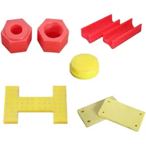 Customized PU Parts For Various Shaped Wear-resistant Polyurethane Products In The Factory