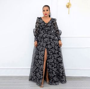 Nuo OEM/ODM Nueva Tendencia Ropa Africana para Mujer Talla Grande Vestidos Casuales con Estampado Floral de Manga Larga - Product Image 6
