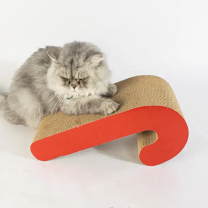 Amazon Cat Scratcher กระดาษแข็งก่อนคริสมาสต์ขายของขวัญ2 In 1 Jouet เท<span class=keywords><strong>แชท</strong></span>