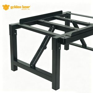 Soporte para colmena de alta calidad con altura ajustable, fabricante directo, soporte para colmena de hierro con recubrimiento de polvo negro. - Product Image 2