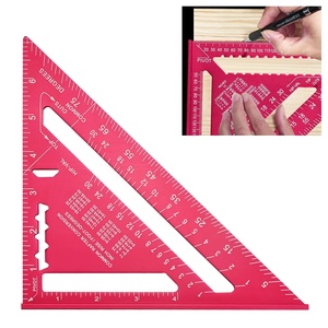 Báscula <span class=keywords><strong>de</strong></span> <span class=keywords><strong>aluminio</strong></span> <span class=keywords><strong>de</strong></span> 7 pulgadas, regla cuadrada <span class=keywords><strong>de</strong></span> <span class=keywords><strong>carpintero</strong></span>, ángulo cuadrado, triángulo - Product Image 1