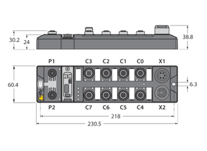 โมดูลดิจิตอล I/O ใหม่และของแท้ 100% รุ่น TBEN-L5-PLC-11 รีโมทอินพุตเอาต์พุต จำนวน 100000272 - Product Image 4