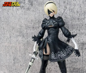 Figura de PVC de Anime NieR: <span class=keywords><strong>Automata</strong></span> 2B de 27 cm, Modelo de Juguete Coleccionable, Decoración, Chica Sexy Japonesa - Product Image 2