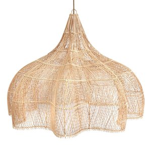 Grande lampadario in <span class=keywords><strong>Rattan</strong></span> nordico lampadario tessuto <span class=keywords><strong>a</strong></span> mano in juta e bambù <span class=keywords><strong>lampada</strong></span> per la hall dell'hotel soggiorno decorazione del ristorante - Product Image 5