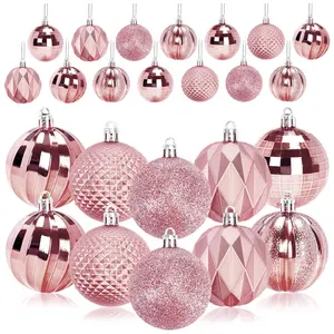 Kerstdorp Geschenken Borden Ballonnen Bruiloft Decoratie Kerstbal Lint Anime Home Decor Kerstversiering Benodigdheden