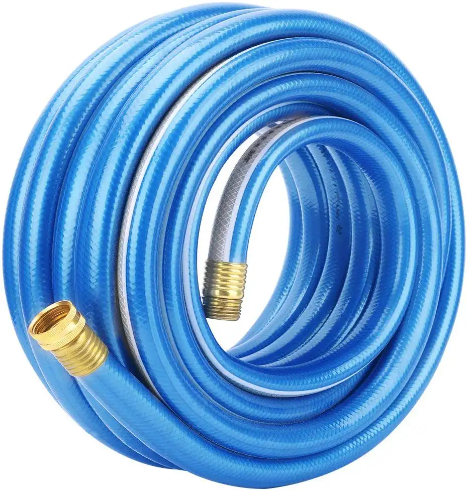 China factory 50m 3/4'' 4 layers PVC garden flexible high pressure water hose