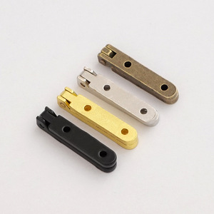 Mini bisagra en forma de L de 6x30mm, bisagra de aleación de zinc duradera para montaje en superficie, para cajas de joyería y cajas de madera - Product Image 4