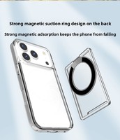 Protège-cartes magnétique puissant en PC pour cartes à collectionner, présentoir de jeu, protection transparente, support de téléphone