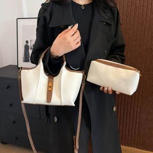 2025 Custom <b>Large</b> Work Tote <b>Bag</b> for Women Handbags Shoulder <b>Crossbody</b> Top Handle Bucket <b>Bags</b> With Small <b>Bag</b> - Product Image 6