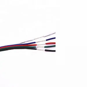 Haute Qualité 22AWG 20AWG 18AWG 2PIN 4PIN 5PIN RVB Fil Pour 5050 LED Lumière Colorée