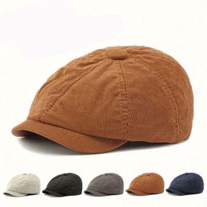 Casquette Gatsby unisexe en feutre de laine style newsboy rétro britannique avec logo personnalisé, portable pour les sports de plein air, usage décontracté et plage - Product Image 2