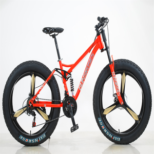 Vélo de saleté de montagne adulte à vitesse variable populaire bon pour l'exercice gros pneu et roue fourche en alliage d'aluminium 21 vitesses - Product Image 2