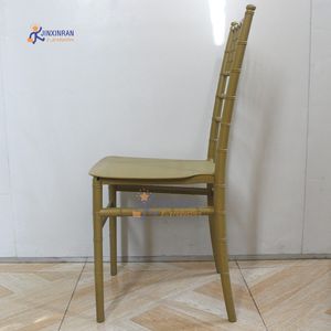 Vente en gros de chaises empilables de <span class=keywords><strong>chevalerie</strong></span> d'hôtel chaises Tifanny de mariage en plastique pour événement - Product Image 4