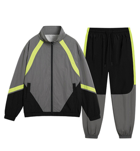 Conjunto Deportivo Slim Fit OEM con Cremallera, Franjas Laterales, Logotipo Personalizado, Ropa Deportiva Informal, Cómoda y Suave - Product Image 6