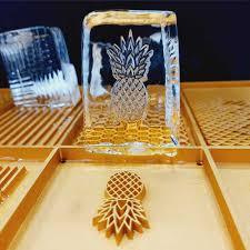 Cá Nhân Brass Tấm Trang Trí Ice <span class=keywords><strong>Cube</strong></span> Khay Với Hình Dạng Rõ Ràng Ice Maker Thiết Kế Khay - Product Image 6