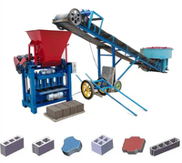 Machine de fabrication de blocs de béton entièrement automatique PLC et moteur pour le Guatemala, briques de pavage de routes en ciment et blocs creux, haute sécurité